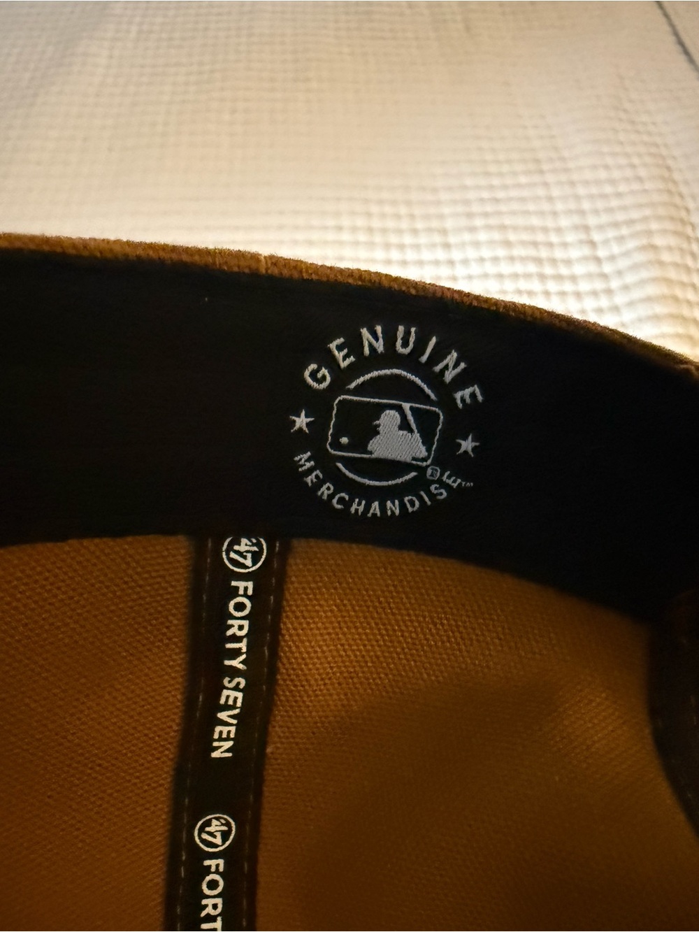 '47 Carhartt Los Angeles LA Logo Trucker Hat - Brown with White Logo - Picture 5 of 6